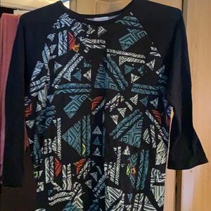 LuLaRoe patterned shirt